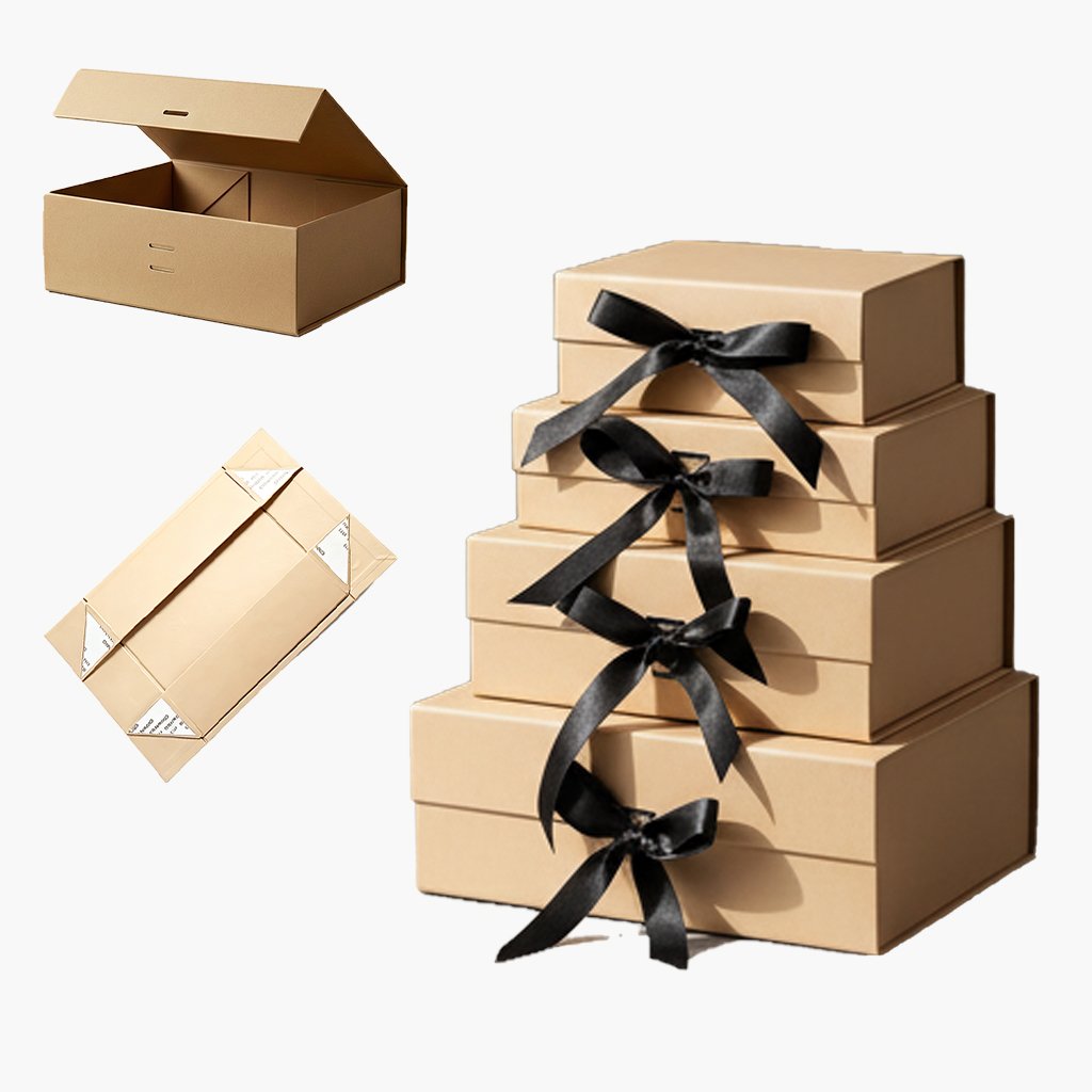 custom rigid box order process, gift box manufacturing workflow