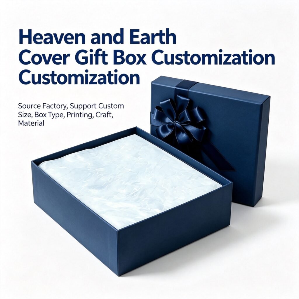 Custom Lid‑Base Gift Box