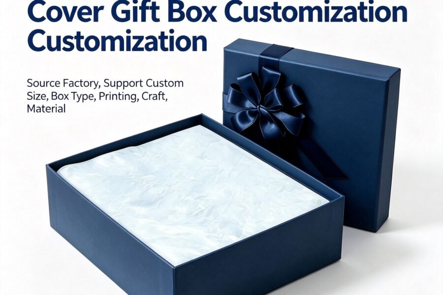 Custom Lid‑Base Gift Box