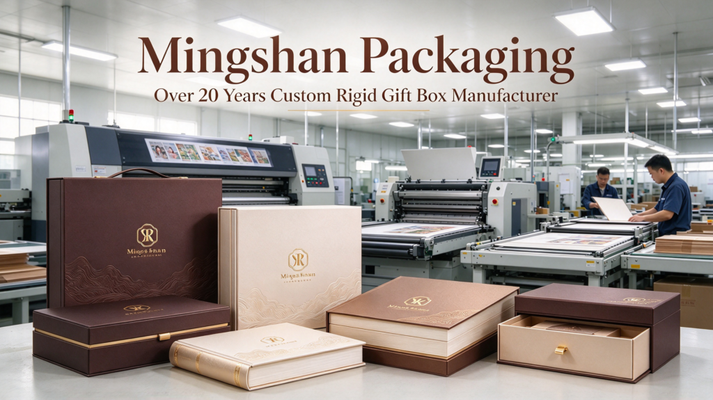Custom rigid paper gift boxes, various styles for packaging